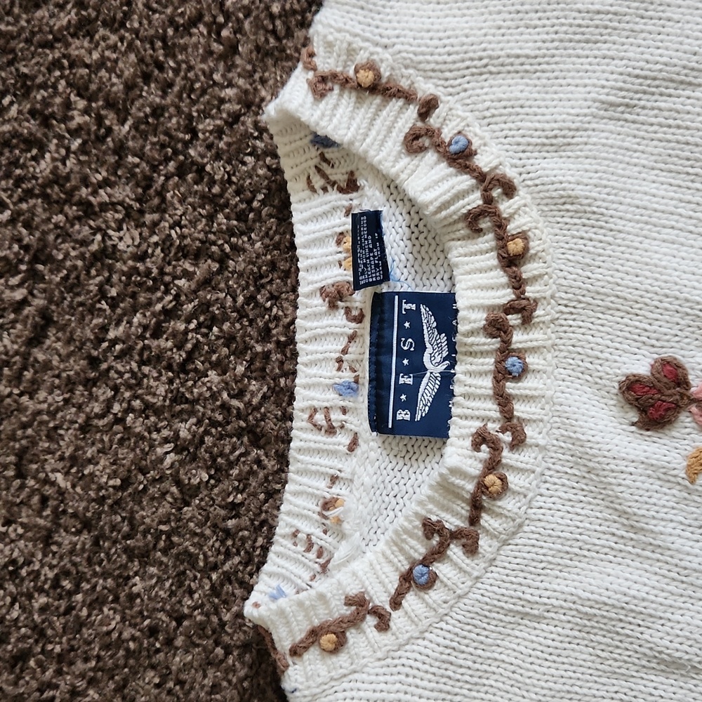 Beautifully Stitched Vintage Sweater
